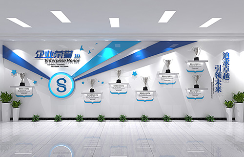 淮安廣告工程企業(yè)榮譽(yù)文化墻